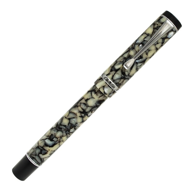 Conklin Duragraph Fountain Pen Cracked Ice - Medium Nib, Timeless Design for Everyday Writing, Premium Craftsmanship - Image 4